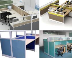 Tư vấn mua vách ngăn văn phòng nỉ có kính - Nội thất Xuân Hòa