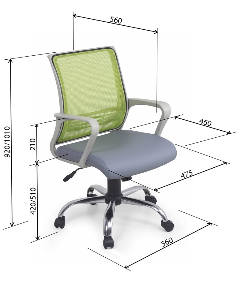 Ghế nhân viên 190 GX302B-M