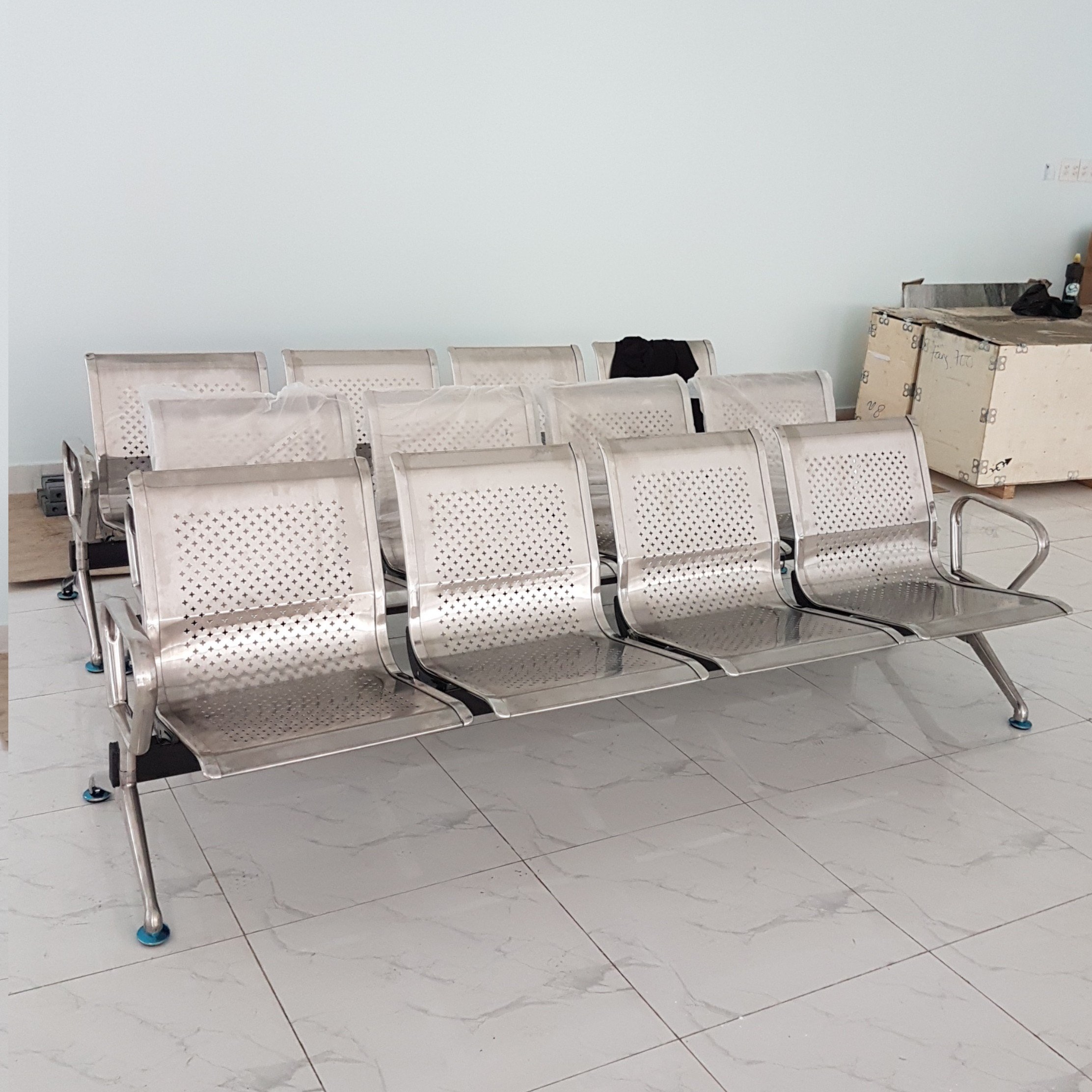 Ghế băng chờ INOX 4 chỗ XHPC2-4I