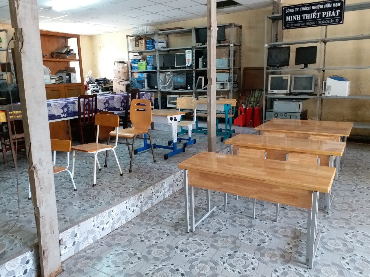 Bộ bàn ghế bán trú BBT104P