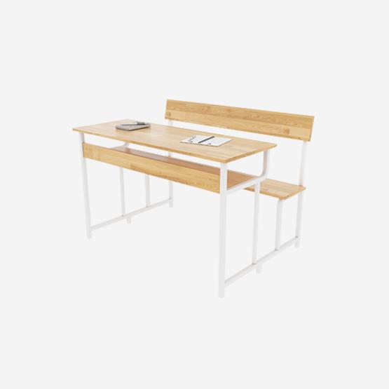 Bàn ghế học sinh gỗ cao su bsv-03-00CS