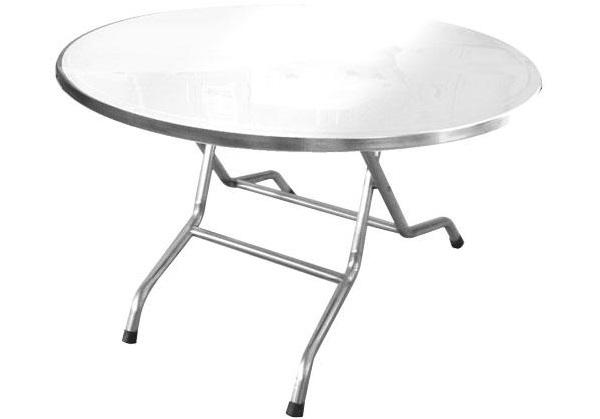 Bàn tròn inox gấp Xuân Hòa B6