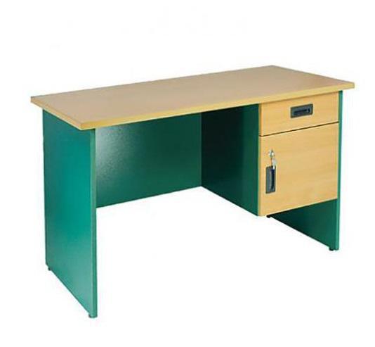 Bàn làm việc có hộc bàn 190 BG04V (Màu vàng xanh)