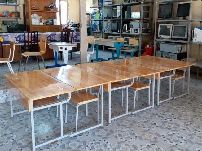 Bộ bàn ghế bán trú BBT104P