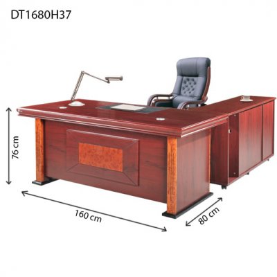 Bàn giám đốc sơn PU DT1680H37