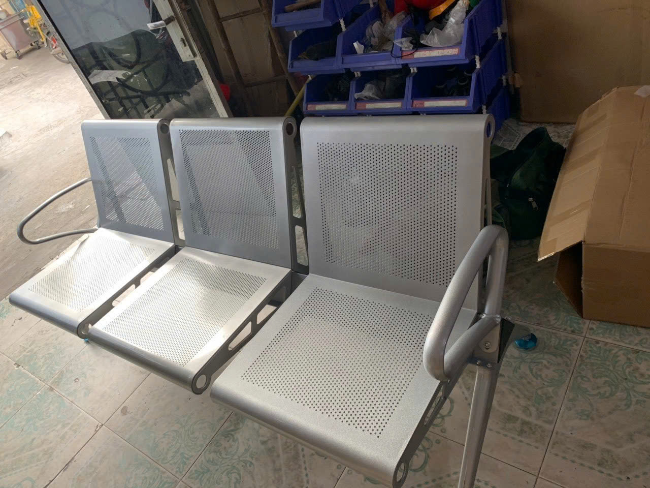 Ghế phòng chờ khung thép GPC03-3