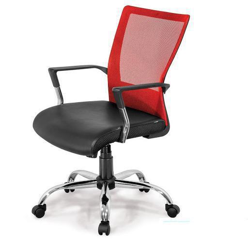 Ghế xoay văn phòng 190 GX402A-M chân mạ