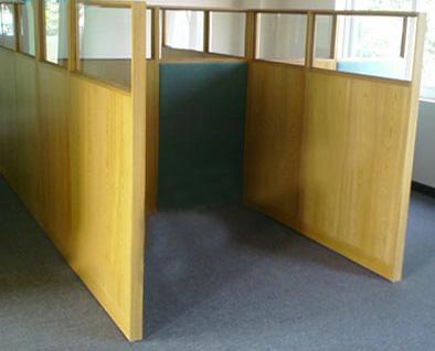 Vách ngăn bàn làm việc gỗ Verneer VNVP03