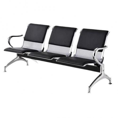 Băng chờ inox bọc nệm 3 chỗ ngồi