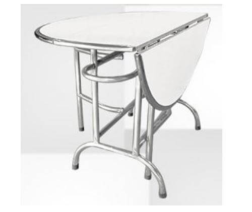 Bàn ăn inox 3 gấp Xuân Hòa B7a