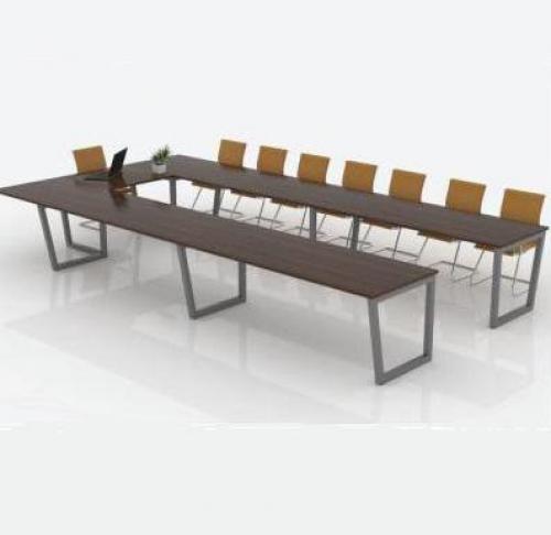 Bàn họp chân sắt XBH-CS01