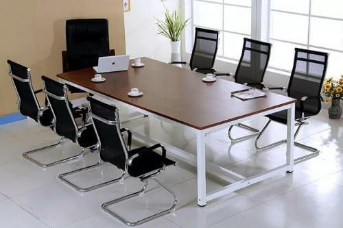 Bàn họp chân sắt BHTP6