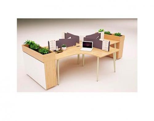 Cụm bàn góc 4 chỗ 190 1902BL14-4