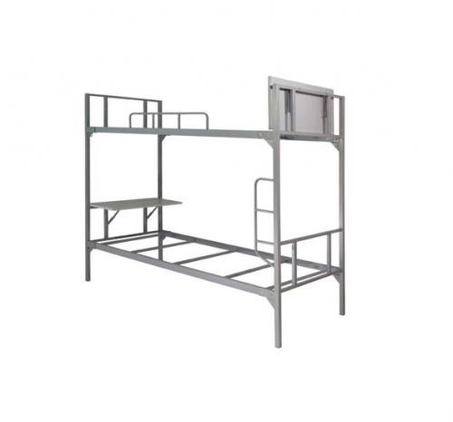 Giường tầng sắt kèm bàn JS-2T-B
