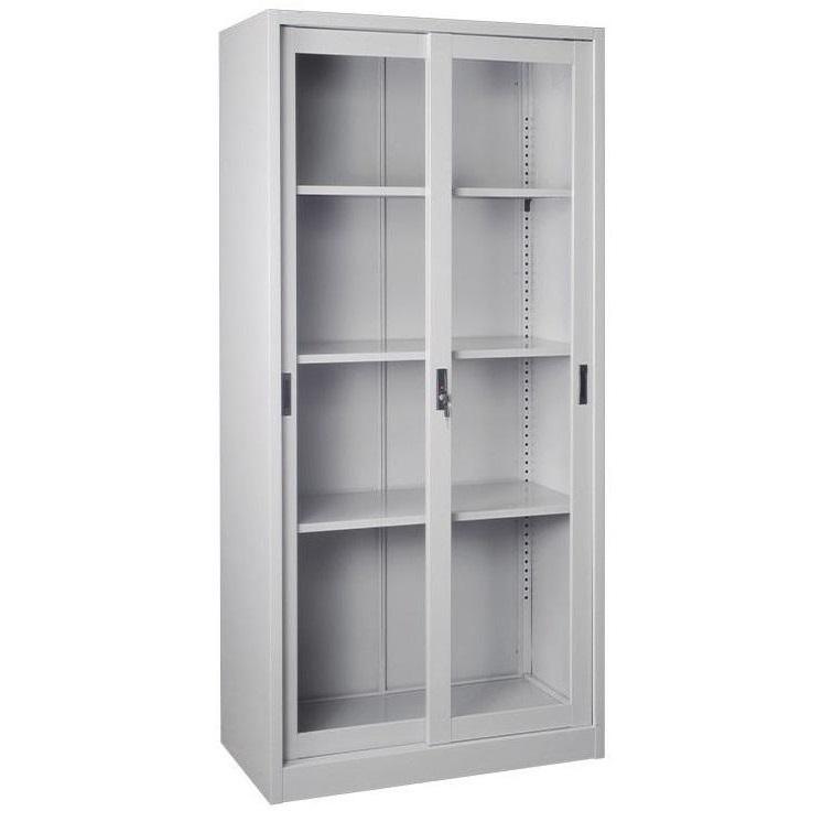 Tủ sắt cánh kính lùa PTT08H