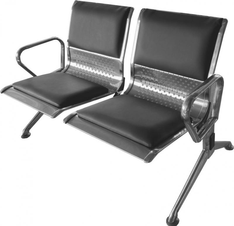 Băng chờ INOX 2 chỗ bọc nệm XHPCN02-2I